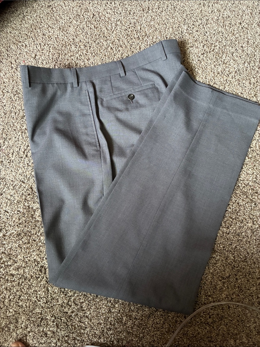 Lauren Ralph Lauren Men's Grey Flat-Front Dress Shorts